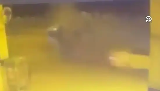 Gaziantep’te Feci Kaza! Kameralara Yansıyan Kafa Kafaya Çarpışma Anları