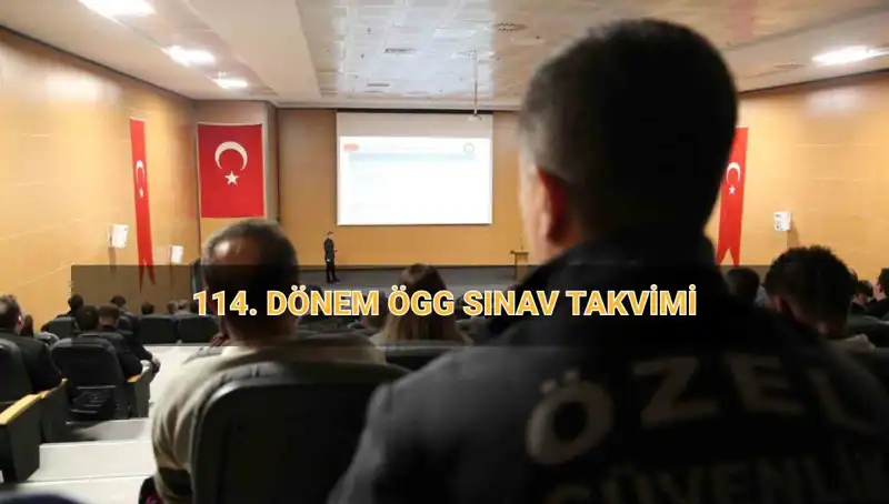 EGM, 114. Dönem Özel Güvenlik Görevlisi Sınav Sonuçlarını Açıkladı