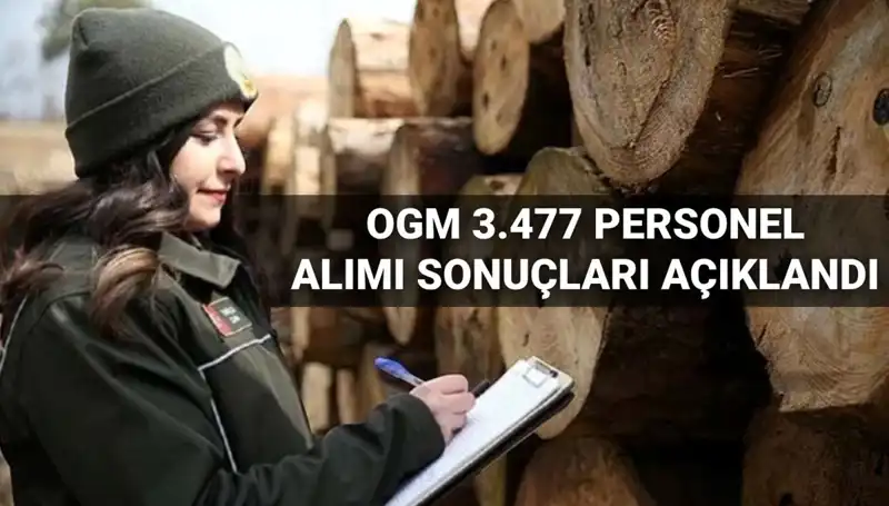 OGM 3.477 Personel Alımı Sonuçları Açıklandı: Şoför ve Temizlik Personeli İçin Evrak Süreci Başlıyor!