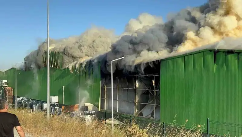 Balıkesir Fabrika Yangınında Can Kaybı: 1 Kişi Tutuklandı