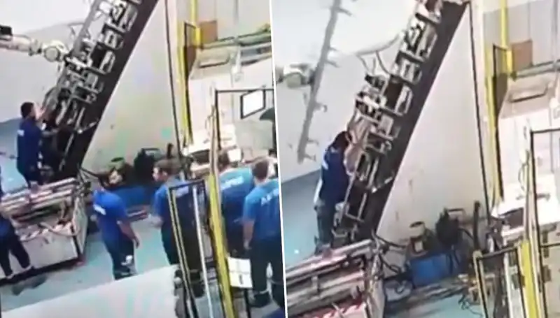 Fabrikada Feci Kaza: Makine Sırtına Saplanarak Hayatını Değiştirdi