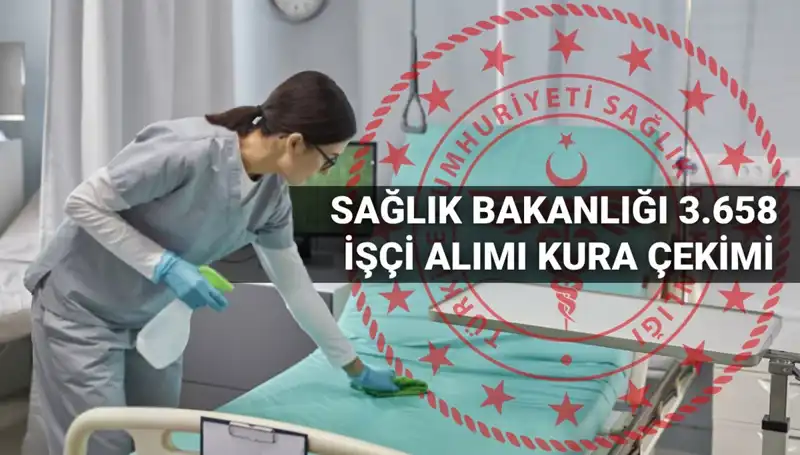 Sağlık Bakanlığı Kura Tarihleri Açıklandı: 3.658 İşçi Alımında Detaylar