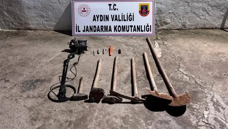 Aydın'da Kaçak Kazıya Geçit Yok: Suçüstü Yakalandılar