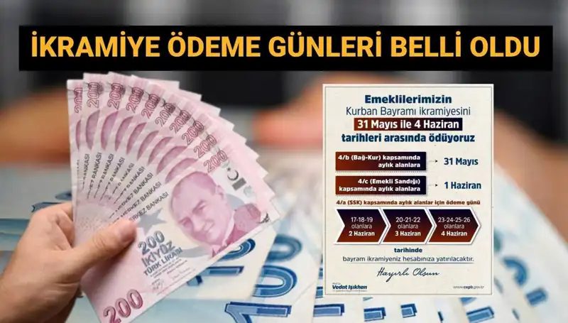 Emekli Bayram İkramiyeleri İçin Tarih Açıklandı! 4 Bin TL Ne Zaman Yatacak?