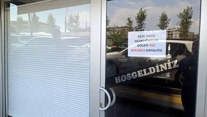 Afrika Sıcakları Ekonomiyi Sarstı: Esnaflar Dükkanlarını Kapattı