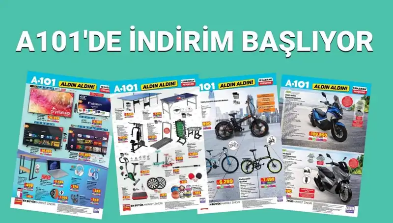 A101'de Spor Ekipmanları ve Teknoloji Ürünleri İle Alışveriş Keyfi Başlıyor