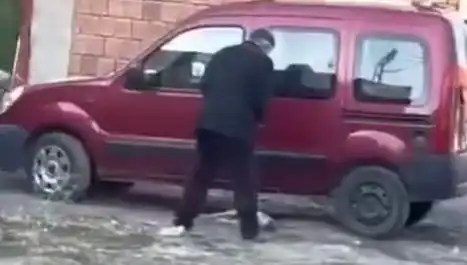 Sokakta Köpeğe Şiddet Uygulayan İki Kişi Gözaltına Alındı