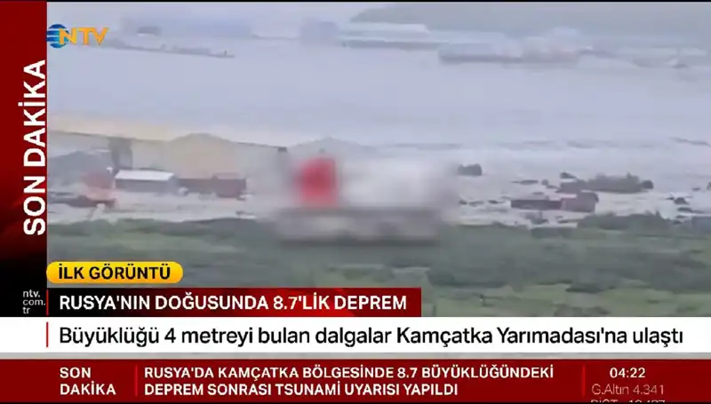 Kamçatka Kıyılarında İlk Tsunami Dalgaları: Seyretmeye Hazır Mı?