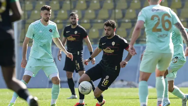 Esenler Erokspor ve Amed Sportif Maçında Doyurucu Beraberlik: 1-1