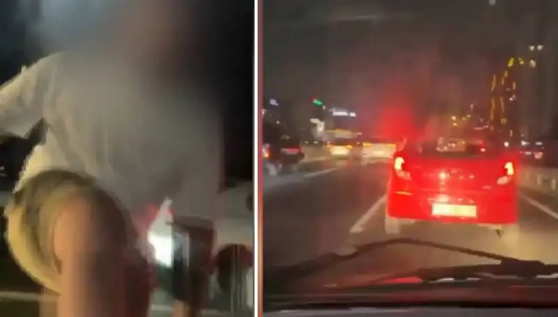 Trafik Magandası Kazaya Neden Olurken Kameralara Yansıdı