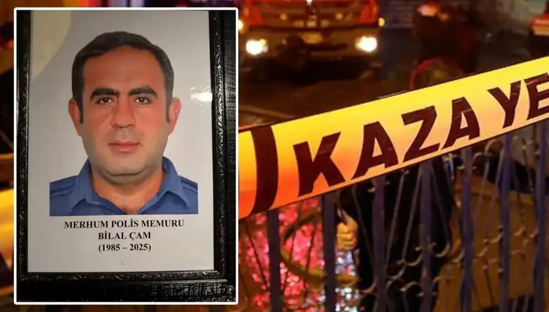 Trafik Kazasında Hayatını Kaybeden Polis Memuru, Toplumu Sarstı