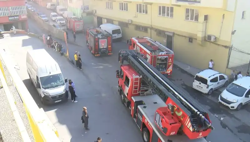 İstanbul'da Tekstil Atölyesinde Çıkan Yangın Panik Yarattı: Detaylar Burada