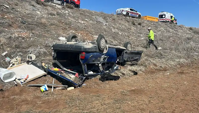 Otomobil Şarampole Uçtu: Feci Kaza Sonucu 7 Yaralı